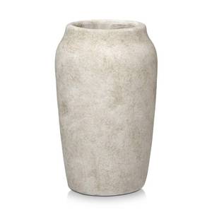 lot 13141 image: Briful Rustic Vintage Ceramic Vase, 9.06 Farmhouse Table Decor with Wide Mouth, Large Decorative Vases for Home Decor, Living Room, Entryway & Shelf Styling, Beige
