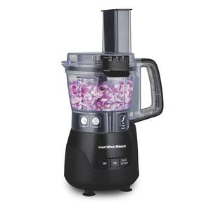 lot 13144 image: Hamilton Beach Stack & Snap Compact Food Processor  Model# 70510