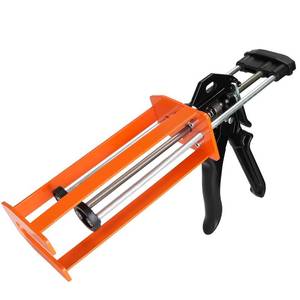 lot 13157 image: 400 ml (11 & 21) Dual Cartridge Epoxy Gun, Manual 2 Part Epoxy Gun for Panel Bonding Adhesive, Structural Epoxy, Plastic & Fiberglass Repair