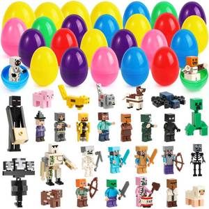 lot 14400 image: Sxoiuy 29 Pack Prefilled Easter Eggs with Toys for Kids �� Colorful Plastic Surprise Eggs for Easter Egg Hunt, Party Favors, Classroom Rewards, Easter Basket Stuffers for Boys & Girls