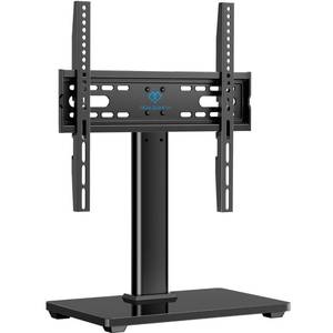 lot 15074 image: PERLESMITH Universal TV Stand Legs for 32-60 inch TVs, Table Top TV Stand up to 88 lbs, Height Adjustable Television TV Mount, Universal TV Base for Livingroom & Bedroom, VESA 400x400mm PSTVS04-N1