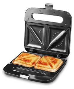 lot 15138 image: Elite Gourmet ESM2207XSS Sandwich Panini Maker Grilled Cheese, Machine Tuna Melt Omelets Non-stick Cooking Surface, 2 Slice, 750 Watts, Stainless Steel