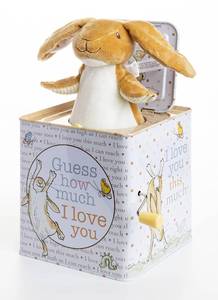 lot 16430 image: KIDS PREFERRED Guess How Much I Love You - Nutbrown Hare Jack-in-The-Box - Musical Toy for Babies
