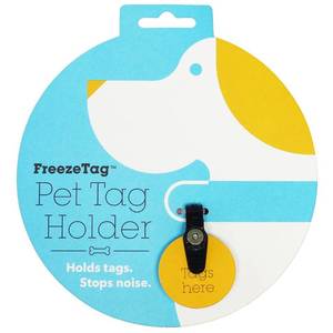 lot 18288 image: FreezeTag Dog Tag Silencer and Connector, One Size, Graphite