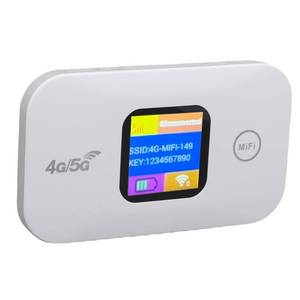 lot 18293 image: VBESTLIFE Mobile WiFi Hotspot, 4G 5G LTE Unlocked WiFi Hotspot Device, 300Mbps Portable Travel Router with SIM Card Slot