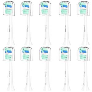 lot 18380 image: HOFAM Replacement Toothbrush Heads for Philips Sonicare Replacement Heads,Electric Replacement Brush Head Compatible with Phillips Sonicare Electric Toothbrush,for Philips Sonic Care Brush,10 Pcs