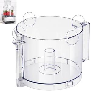 lot 19642 image: Top with 4 Locking Tabs DLC-005AGTXT1 Food Processor Work Bowl Replacement with Handle 14-Cup Compatible With Cuisinart DFP-14,Fits DFP-14NWBCT1 Work Bowl Cover