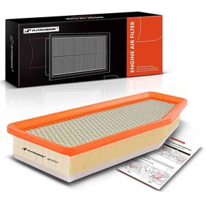 lot 19650 image: A-Premium Front Engine Air Filter Compatible with Jeep Cherokee 2019 2020 2021 2022 L4 2.0L, Flexible Panel Replace# 68320315AB