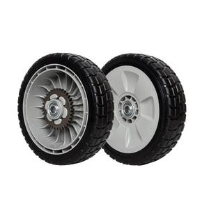 lot 19688 image: Replacement Lawn Mower Rear Drive Wheel for 42710-VE2-M02ZE 42710-VE2-M00ZE 42710-VE2-M01ZE 42710-VG3-B00 - 8 Wheel Assebmly Compatible with HRR216 HRS216 HRT216 Walk Behind Lawn Mower (Set of 2)
