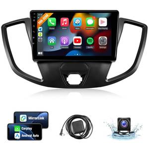 lot 19707 image: Naifay Android Car Stereo for Ford Transit 2013-2019 with Wireless CarPlay Android Auto, 232G 9inch Touchscreen Car Radio for Ford Transit with BluetoothFM Audio ReceiversGPSWiFiSWCSplit Screen