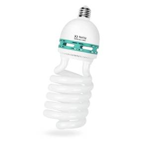 lot 19728 image: EMART Full Spectrum Light Bulb, 105W Spiral CFL 5500k Daylight for Softbox Lighting Kit, Replacement Lamp for Photography Photo Video Studio, Household Use, Portrait Shooting -1PACK