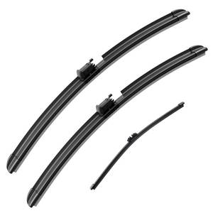lot 20378 image: EMITHSUN� 261914 Sprayer Wiper Blades Automotive Front Rear Windshield Wipers Replacement for Volvo XC60 2018-2022,Not Heated Easy DIY Install (Set of 3)