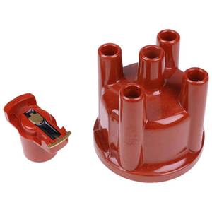 lot 20379 image: Chamixx Cap and Rotor Kit D604604 73554001942 Compatible with Volkswagen Cast Distributor 4 Cylinder Engines