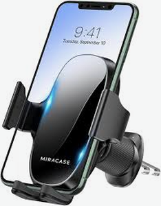 lot 12019 image: Miracase Black Wireless Car Phone Mount