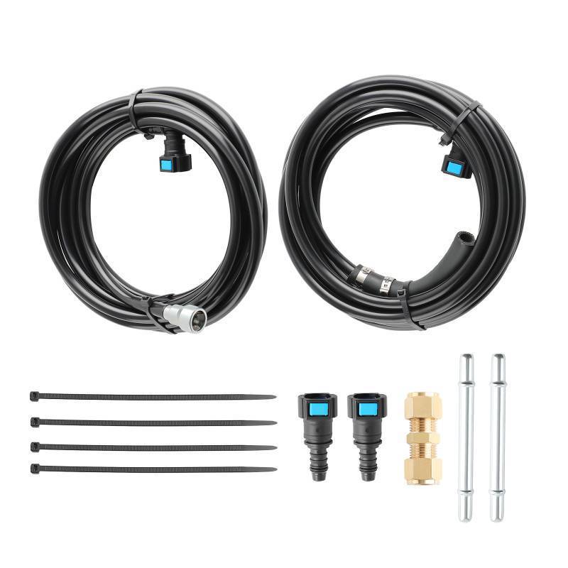 lot 48677 image: maXpeedingrods FG0340 Fuel Lines Repair Kit, for 2004-2010 Chevrolet Silverado, Fuel Vent Lines FL-FG0340 for GMC Sierra 1500 2500 3500 4.3L, 4.8L, 5.3L, 6.0L, 8.1L Pickup, Direct Replacement - Retail $45