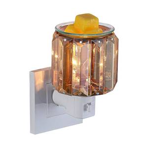 lot 20471 image: MeplLivs Warmers Pluggable Fragrance Warmer- Decorative Plug-in for Warming Scented Candle (Golden) - Retail $12