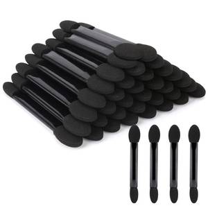 lot 20495 image: 50 Pcs Disposable Double Head Eyeshadow Sponge Brushes Eyeshadow Applicators Dual Sides Eye Shadow Sponge Applicators Eyeshadow Brushes Makeup Applicator Cosmetic Tool - Retail $5