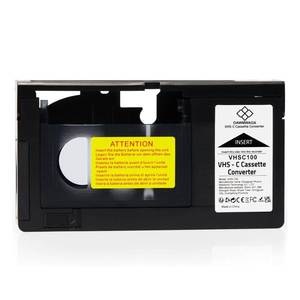 lot 21504 image: OAWMWAOA Cassette Adapter for Camcorders SVHS VHS-C to VHS, Compatible 12mm Tapes, Motorized VHSC Cassette Converter (Not Compatible with 8mm  MiniDV  Hi8) - Retail $27