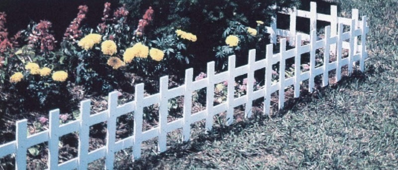 lot 418 image: Bundle of 15, 1 x 3 PVC Cape Cod Fence Pieces