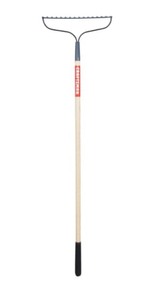 lot 204 image: Craftsman Wood Handle Garden Rake