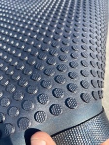lot 144 image: 3 x 5 Professional Quality Anti Slip Rubber Mat - Bubbled Texture - See images