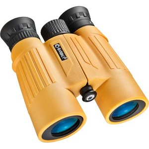 lot 5233 image: Barska 10x30mm Waterproof Yellow Floating Binoculars 10x Magnification