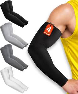 lot 5326 image: PhysFlex Arm Sleeves for Cooling Sun Protection Compression Sleeves for Men & Women for Football, Volleyball & Sports