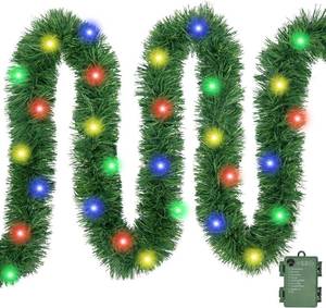 lot 5438 image: Christmas Tinsel Christmas Garland