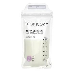 lot 5450 image: Momcozy Breastmilk Storing Bags, Temp-Sensing Discoloration Milk Storing Bags for Breastfeeding, Disposable Milk Storage Bag with 6 Ounce Self Standing, No-Leak Milk Freezer Storage Pouches, 200pcs
