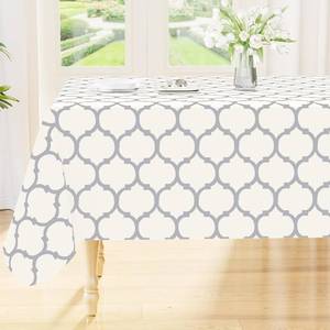lot 5574 image: Smiry Square Table Cloth, Waterproof Vinyl Tablecloth with Flannel Backing for Square Tables, Wipeable Spillproof Plastic Tablecloths for Dining, Camping, Indoor and Outdoor (54x78, Khaki)