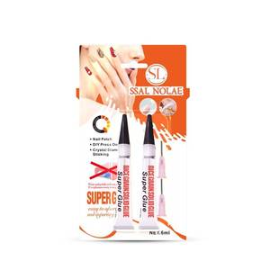 lot 4582 image: Super Strong Nail Glue for Press On Nails- Salon Quality for Acrylic, Fake Nail Tips. Quick Dry, Long Lasting, No UV Lamp, Dehydrator or Primer Needed-12ML