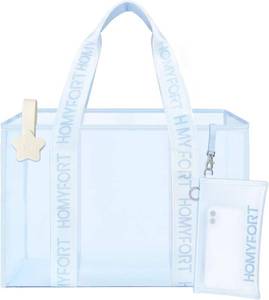 lot 4612 image: homyfort Large Beach Tote Bag for Women, 26L Large Waterproof Beach Tote Bag