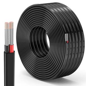 lot 4661 image: 16 Gauge 2-Conductor Electrical Wire, Oxygen-Free Tinned Copper Wire, Outdoor Direct Burial, 12V Low VoltageFlexible Cable for Automotive Wiring, Lamp Cord, Marine Cable, Solar, Lighting
