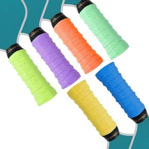 lot 4694 image: 6 Pcs Anti-Slip Pickleball Overgrip, Perforated Pickleball Grip Tape for Paddle, Super Absorbent Pickleballs Paddle Tape Replacement Wrap, Pickleballs Grips Overgrip for Tennis Badminton Fishing Rods
