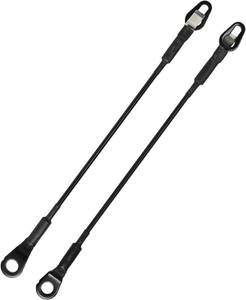 lot 4697 image: BACKVOLT 15.94 Tailgate Support Cables Compatible with 1999-2007 Chevy Silverado 1500 2500 3500 GMC Sierra Replacement for 88980509 88980510 88892972