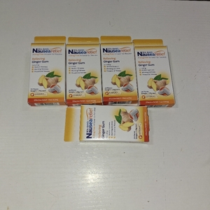 lot 4703 image: 5 Packs Seaband Ginger Gum - 24ct