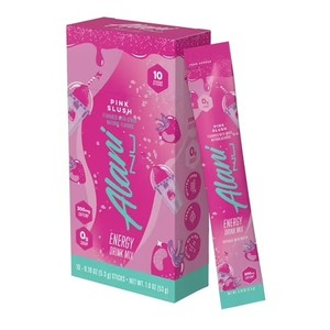 lot 4706 image: Alani Nu Energy Sticks, Pink Slush, 10 Count, 200mg Caffeine, Zero Sugar