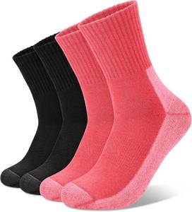 lot 4731 image: Womens Socks Merino Wool Hiking Boot Socks for Women Warm Thermal Thick Winter Cozy Gifts 2 Pairs Size 9-11