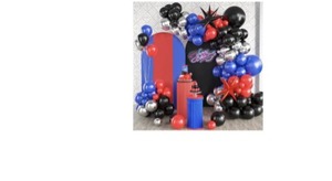lot 4789 image: Red and blue arch kit