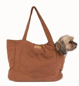 lot 4802 image: Noblepup Corduroy Carrier 24x11x8