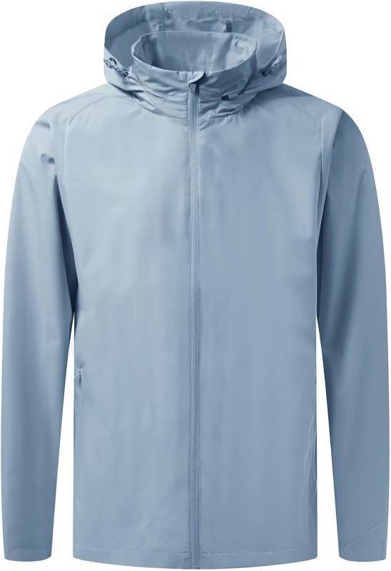 lot 1536 image: M MAELREG Mens Lightweight Jackets Water Resistant Windbreaker Packable Hooded Golf Jacket Men for Running Hiking, Small