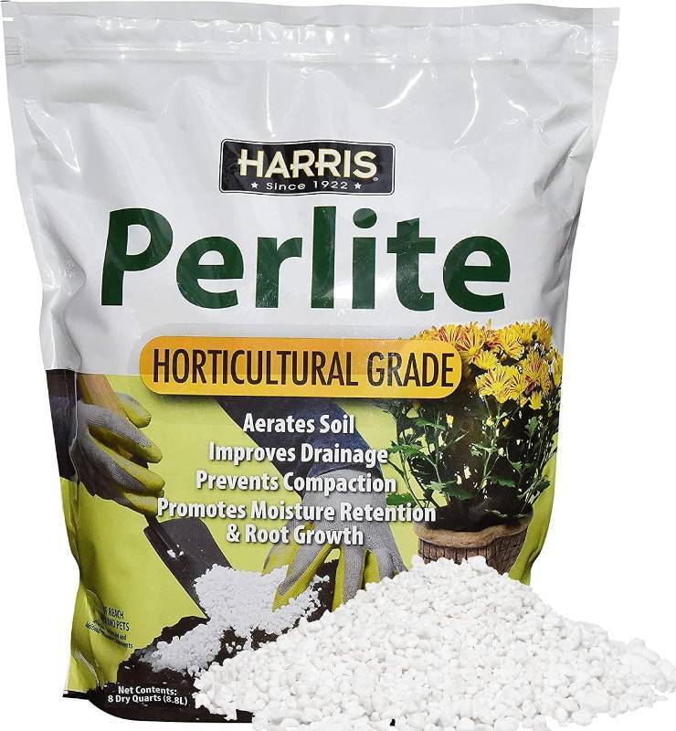 lot 1000 image: Harris Premium Horticultural Grade Perlite for Plants and Gardening, 8qt