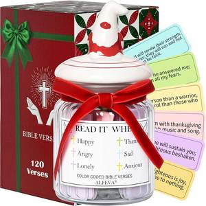 lot 6501 image: Bible Verse Jar - Mothers Day Gifts for Women, Bible Verse Jar with Daily Encouragement, Birthday Gifts for Mom, Teacher Appreciation, Graduation Gift s for Her
