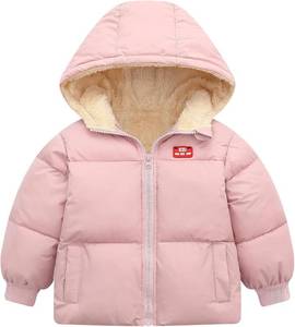 lot 6570 image: UNICOMIDEA Baby Winter Coat with Hooded Toddler Boys Girls Puffer Jackets for 12M-5T