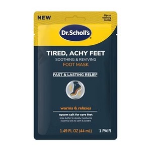 lot 6761 image: Dr. Scholls Tired Achy Feet Mask - 1.49 fl oz