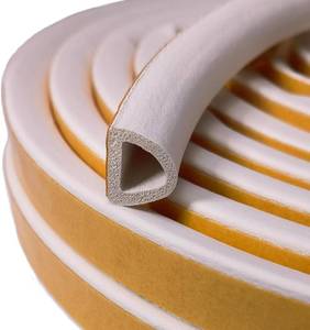 lot 6778 image: VITAM AMO Weather Stripping Seal Strip for Doors Windows 18 Feet, Self-Adhesive Backing Seals Large Gap (from 516 inch to 1532 inch), Easy Cut to Size