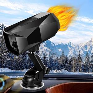 lot 7127 image: 2025 NEW Portable Car Heater,2 in 1 Auto Heater, Fast Heating Defrost Defogger Cooling 12V Lighter Heater 60 Second Plug in Car Cig Lighter Demister, Car Fan Windshield Defroster (QH-N209)