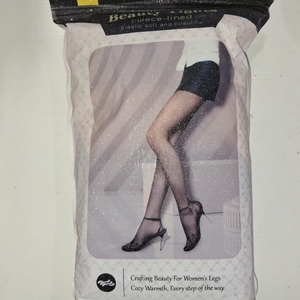 lot 6124 image: BEAUTY TIGHTS FLEECE LINED 2 PACK BROWN AND BAIGE