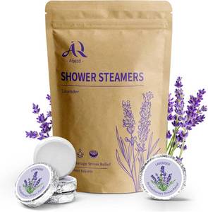 lot 6194 image: Shower Steamers Aromatherapy Shower (Pack of 12) with Natural Essential Oils for Stress Relief, Great Gift for Friends and Wives(Eucalyptus Mint)