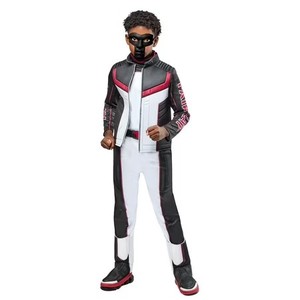lot 6219 image: Superman Movie Mr. Terrific Deluxe Costume for Kids by Rubies, Boys Large